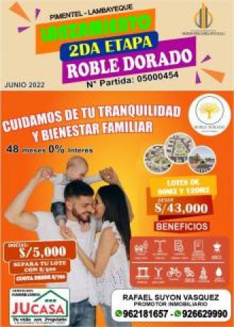 URBANIZACIÓN ROBLE DORADO